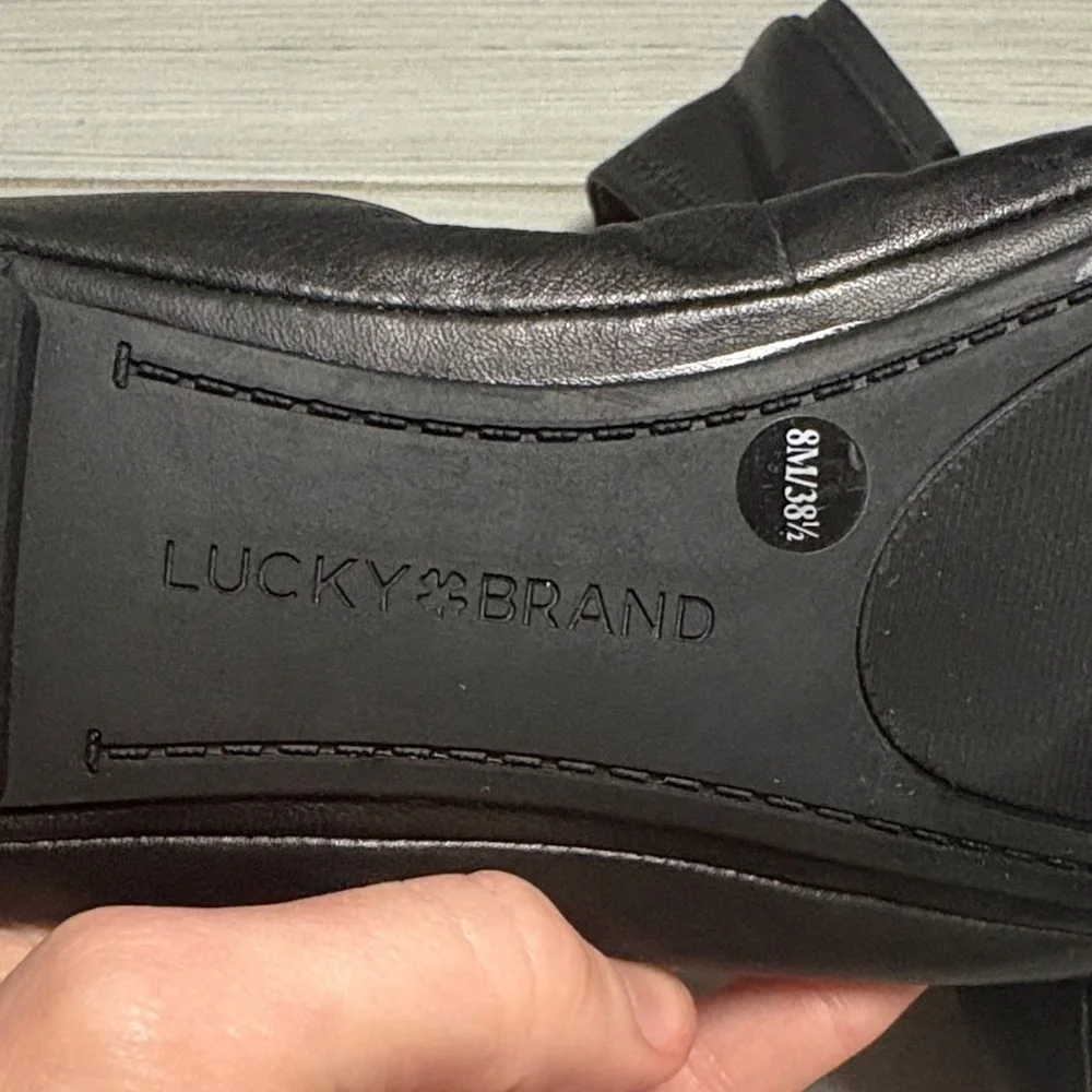 Lucky Brand Women's Classic Black Flats NWOT - Picture 5 of 5
